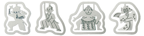 Midori | Clips Metálicos Etching Personajes Japoneses