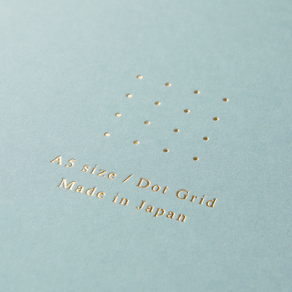 Midori | Cuaderno Anillas Color A5 Puntos Blue