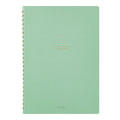 Midori | Cuaderno Anillas Color A5 Puntos Green