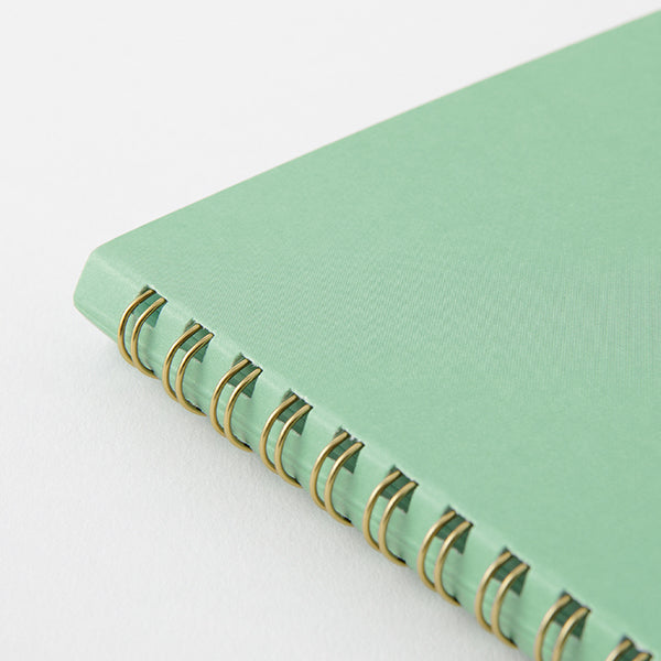 Midori | Cuaderno Anillas Color A5 Puntos Green