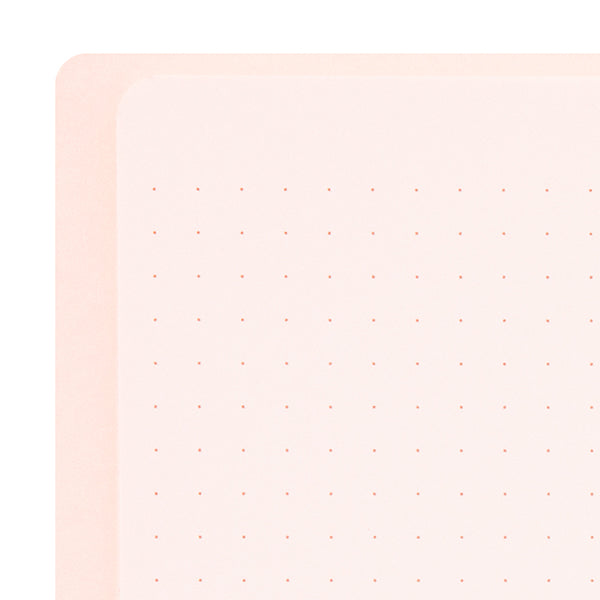 Midori | Cuaderno Anillas Color A5 Puntos Pink