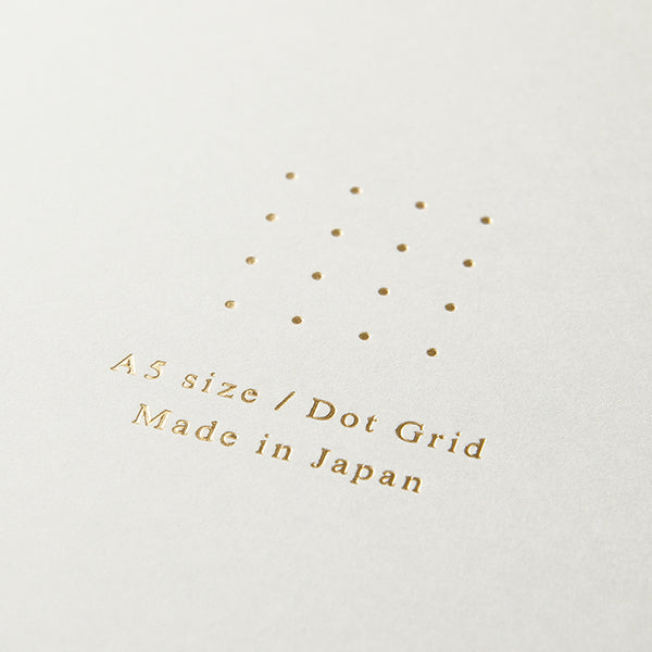 Midori | Cuaderno Anillas Color A5 Puntos White