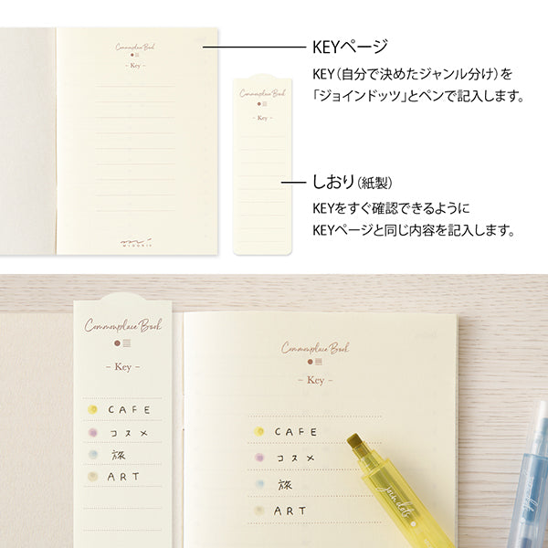 Midori | Cuaderno Commonplace Book A6 Gray