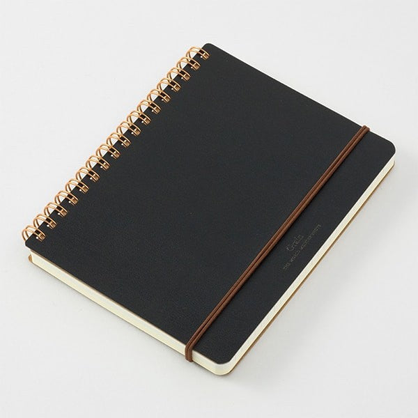 Midori | Cuaderno de Anillas WM Grain B6 Negro
