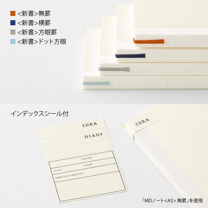Midori | Cuaderno MD Midori Journal B6 Slim Puntos