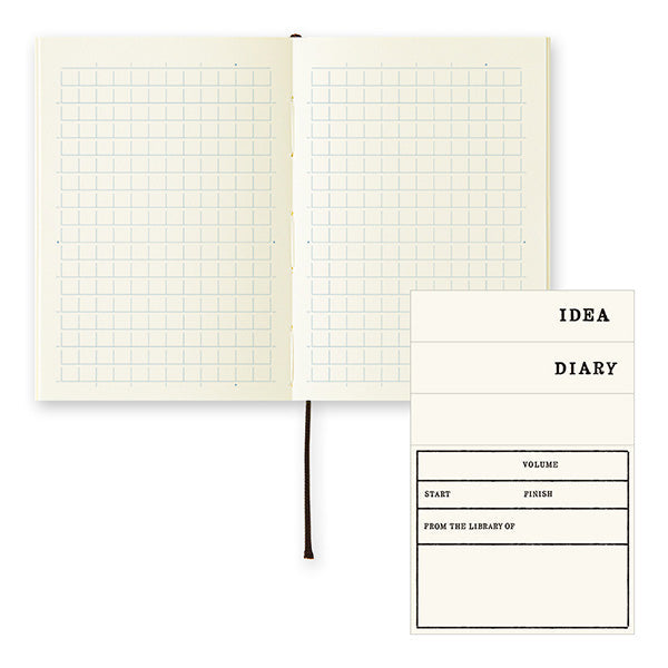 Midori | Cuaderno MD Midori Notebook A7 Cuadros