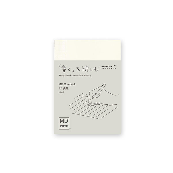 Midori | Cuaderno MD Midori Notebook A7 Rayas