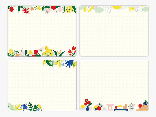 Midori | Cuaderno Yuru Log B6 Motif Textile