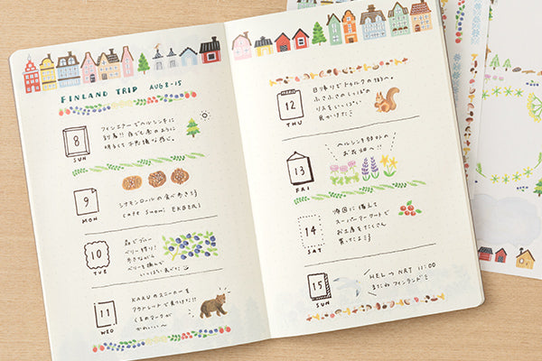Midori | Cuaderno Yuru Log B6 Scandinavia