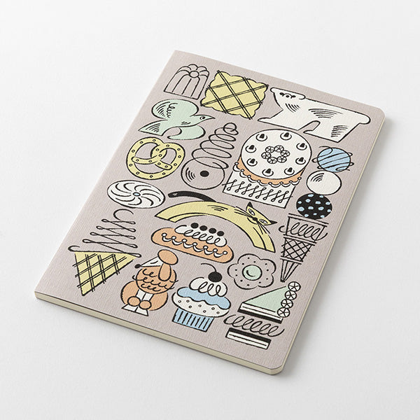 Midori | Cuaderno Yuru Log B6 Sweets & Animals