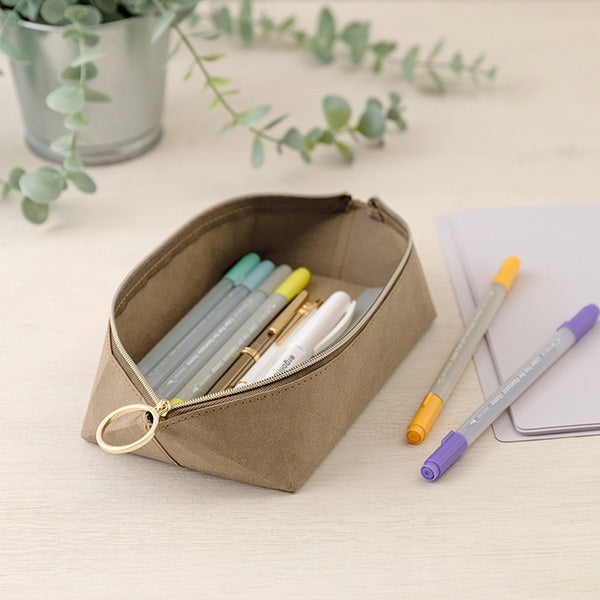 Midori | Estuche Bandeja Pouch Brown