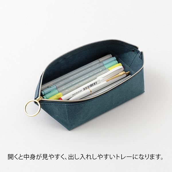 Midori | Estuche Bandeja Pouch Navy Blue