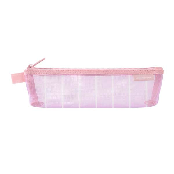 Midori | Estuche de Malla Pen Case Stripe Purple