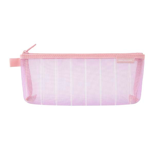 Midori | Estuche de Malla Pen Case with Gusset Stripe Purple