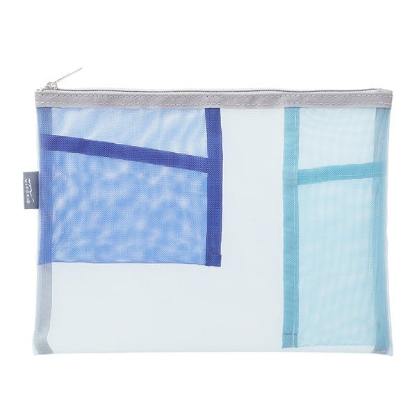 Midori | Estuche de Malla Pen & Tools Azul