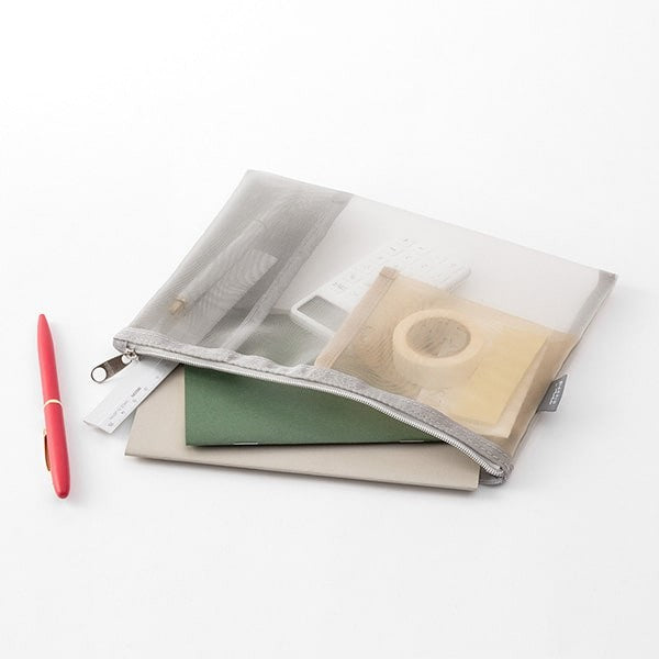 Midori | Estuche de Malla Pen & Tools Gris
