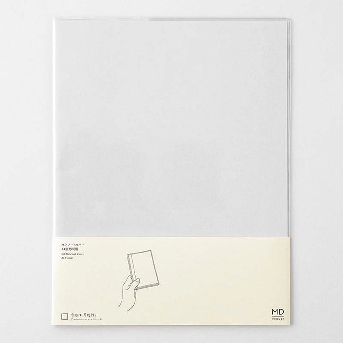 Midori | Funda de Plástico Transparente para Cuadernos MD Midori A4