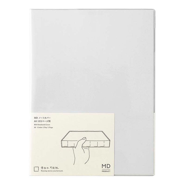 Midori | Funda de Plástico Transparente para Cuadernos MD Midori A5 Codex