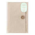 Midori | Funda de Tela para Cuadernos Yuru Log B6 Beige