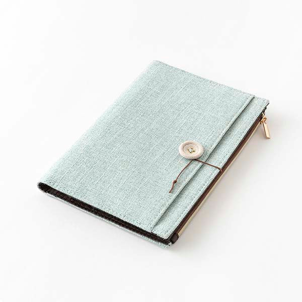 Midori | Funda de Tela para Cuadernos Yuru Log B6 Light Blue