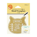 Midori Motif Template Stencil