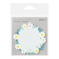 Midori | Notas Adhesivas Die Cutting Wreath White