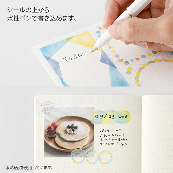 Midori | Pegatinas Yuru Log Cat (2pc)