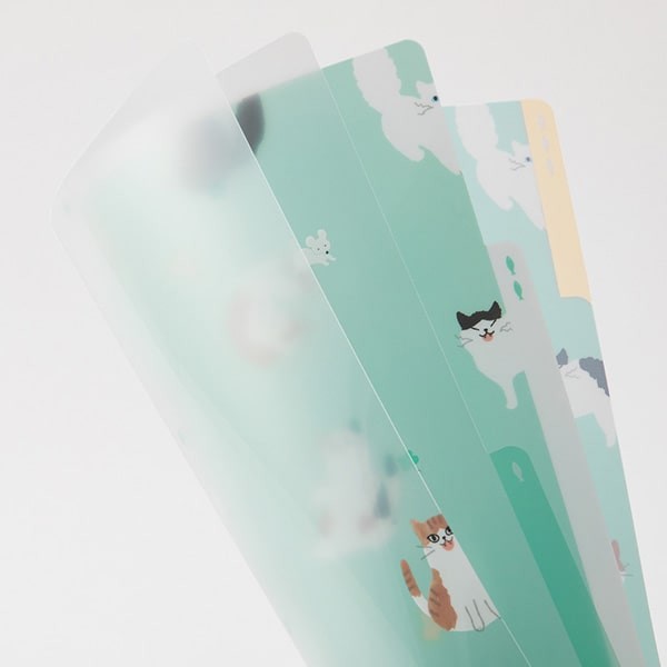 Midori | Portafolios de 3 Compartimentos A4 Cat