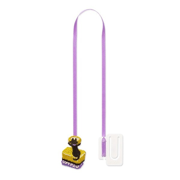 Midori | Punto de Libro Clip Bordado Gato
