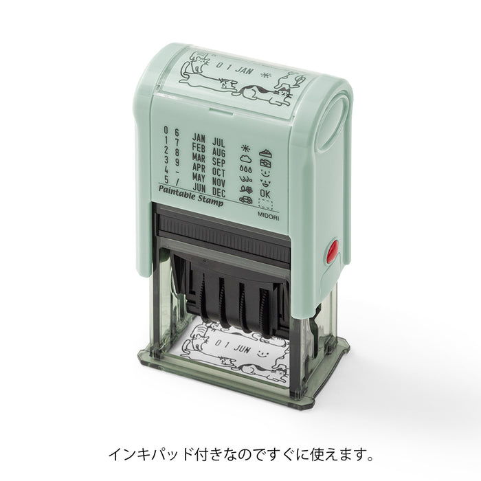 Midori Rotating Date Stamp
