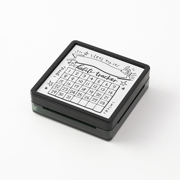 Midori | Sello Entintado Habit Tracker