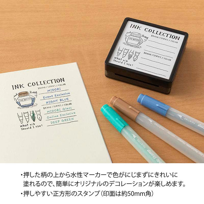 Midori | Sello Entintado Ink Collection