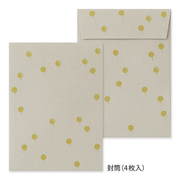 Midori | Set de Cartas Con Pegatinas Bichon Frise
