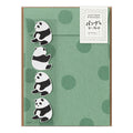 Midori | Set de Cartas Con Pegatinas Panda
