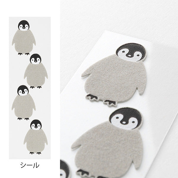 Midori | Set de Cartas Con Pegatinas Penguin