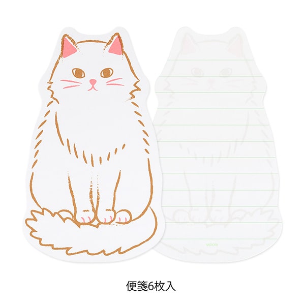 Midori | Set de Cartas Die-Cut Cat