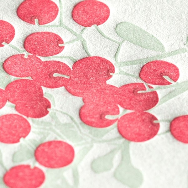 Midori | Set de Cartas Letterpress Bouquet