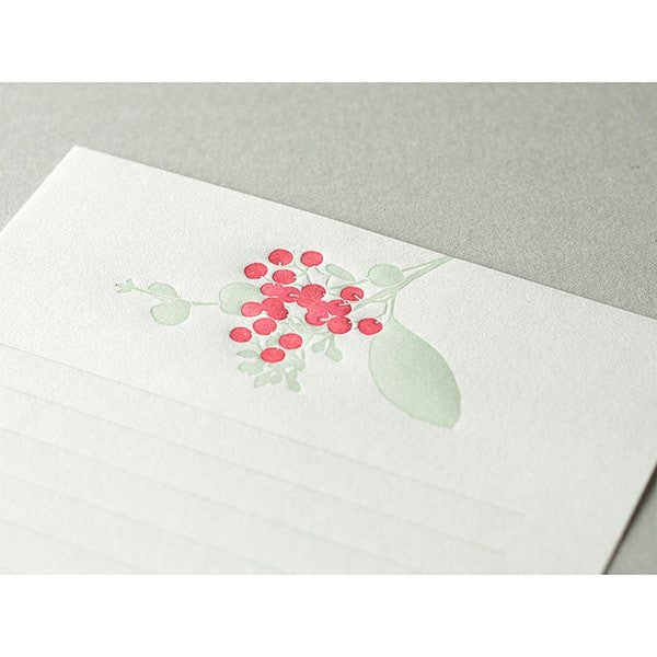Midori | Set de Cartas Letterpress Bouquet