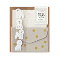 Midori | Set de Cartas Mini con Pegatinas Bichon Frise