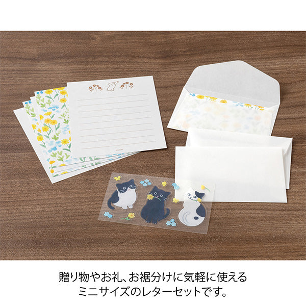 Midori | Set de Cartas Mini con Pegatinas For You Cat