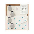 Midori | Set de Cartas Mini con Pegatinas Penguin