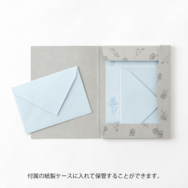 Midori | Set de Cartas Original Floral Blue