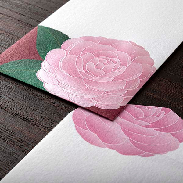 Midori | Set de Sobres Serigrafía Japanese Otome Camellia