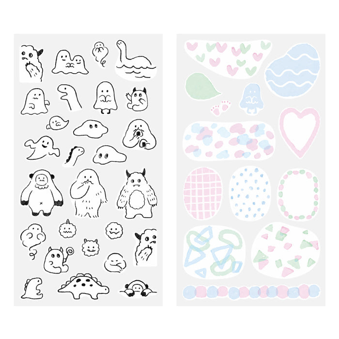 Atlas Stationers - Midori Sticker - Monsters - Stickers - Image 3