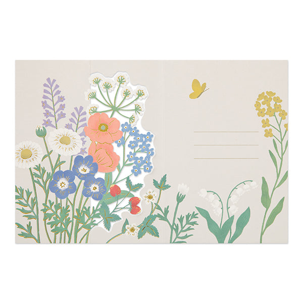 Midori | Tarjeta de Felicitación 3D Wildflower