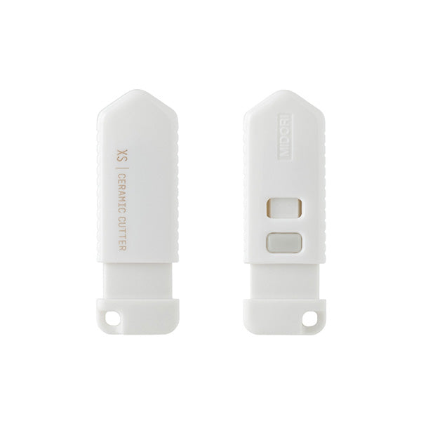 Midori | XS Mini Cutter Compacto de Cerámica Blanco