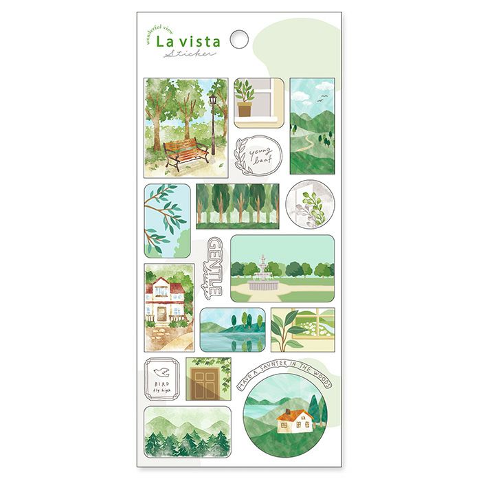Mind Wave La Vista Stickers - Plant