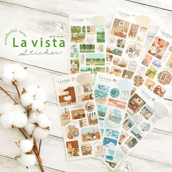 Mind Wave La Vista Stickers - Plant