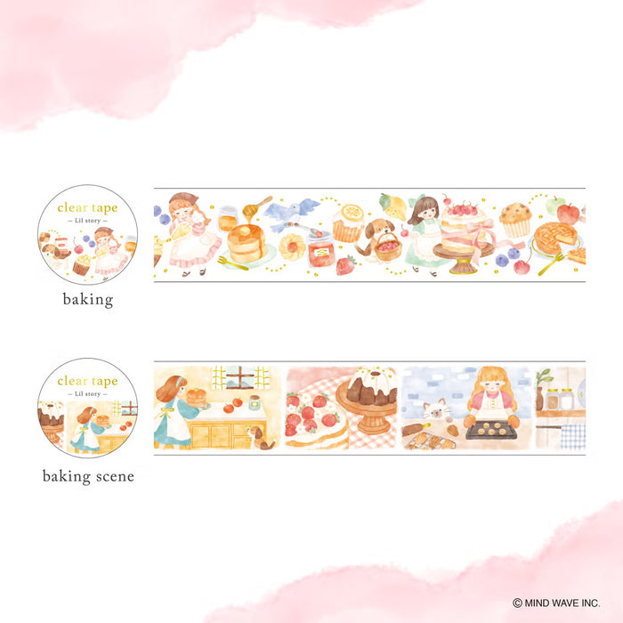 Mind Wave | Lil Story Bakery Scene Clear Tape