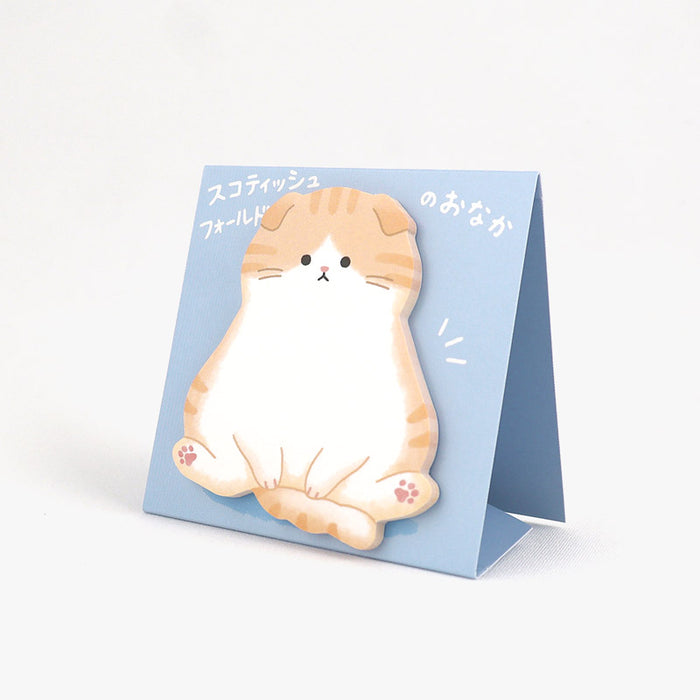 Mind Wave Stand Stick Marker Sticky Notes - Scottish Fold's Tummy